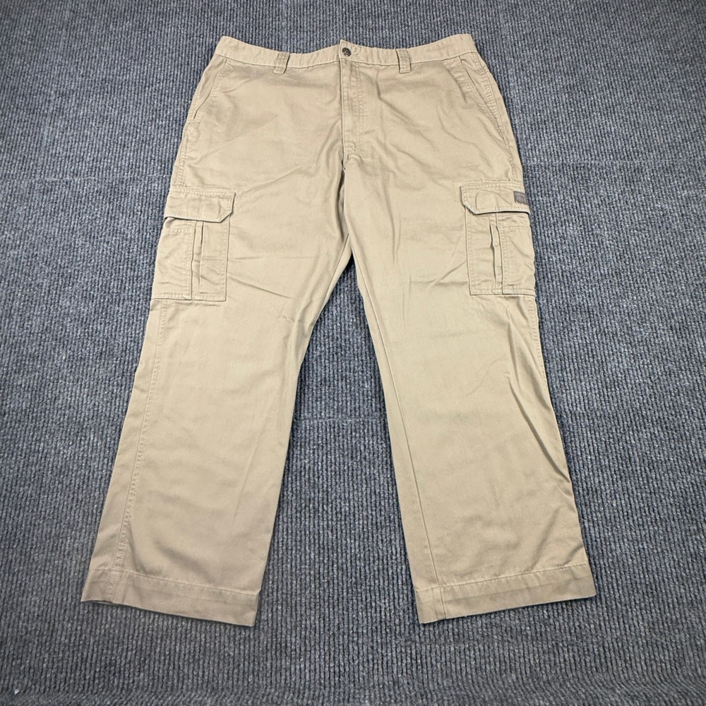 RedHead Brand Co Mens Khaki Cargo Pants 42x30 Tan Straight Leg 612S11P18